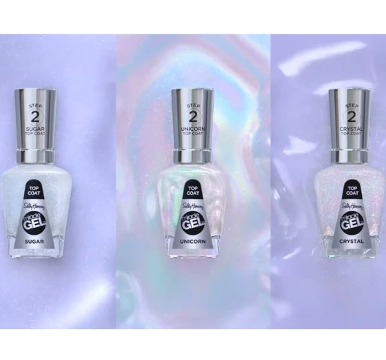 Sally Hansen Miracle Gel top coat żelowy lakier do paznokci 105 Crystal 14,7ml