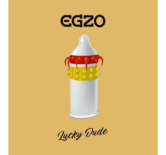 Egzo stymulująca prezerwatywa z wypustkami Lucky Dude Medium 1 sztuka