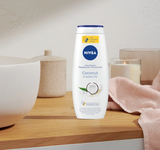 NIVEA Care Coconut&Jojoba Oil żel pod prysznic 500 ml