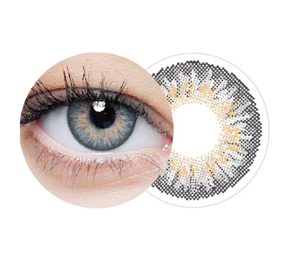 ClearLab ClearColor 1-Day Gray kolorowe soczewki kontaktowe 10 szt