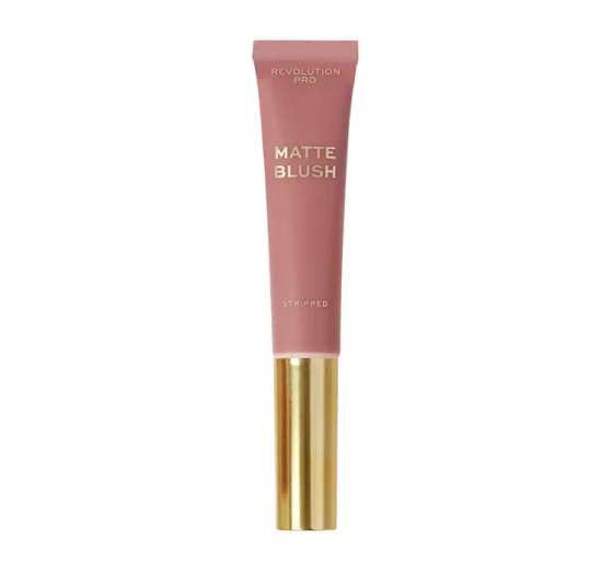Revolution Pro Iconic matowy róż do policzków w kremie Stripped Pink 15ml
