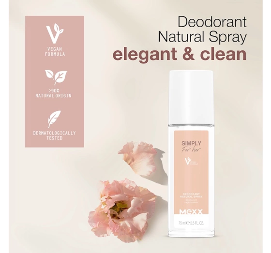 Mexx Simply for Her dezodorant spray 75 ml