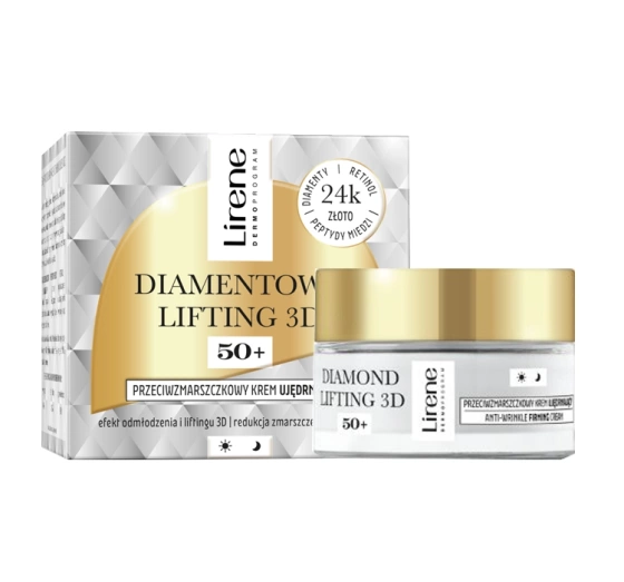 Lirene Dermoprogram Diamentowy Lifting 3D krem ujędrniający 50 50 ml