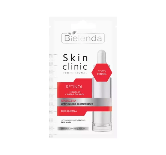 Bielenda Skin Clinic Professional liftingująco-regenerująca maseczka do twarzy 8 g
