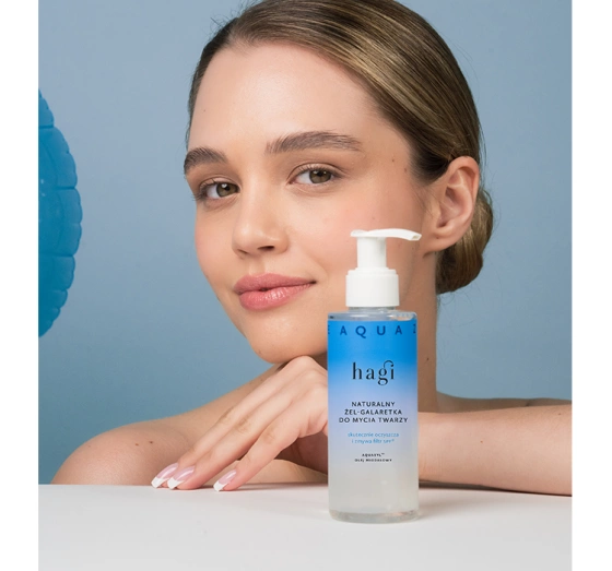 Hagi Aqua Zone naturalny żel-galaretka do mycia twarzy 150 ml