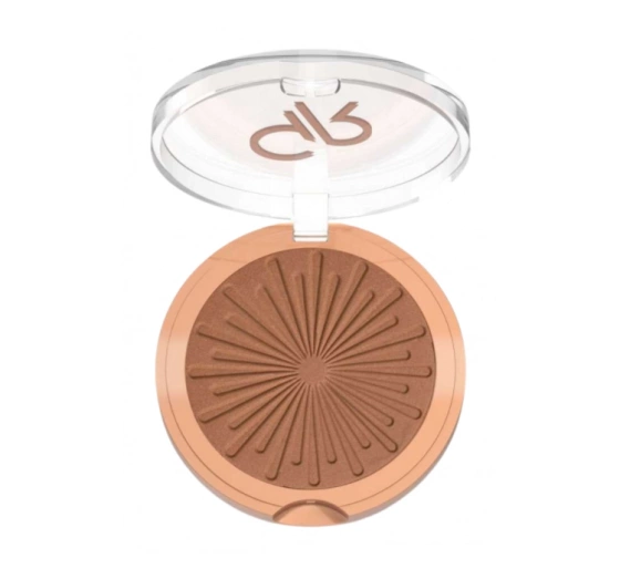 Golden Rose Sun Bright puder brązujący do twarzy 02 Sun City 12,5 g