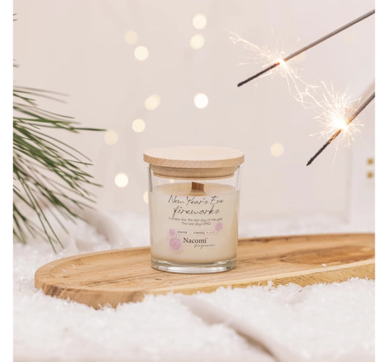 Nacomi Fragrances sojowa świeca zapachowa New Year's Eve Fireworks 140 g