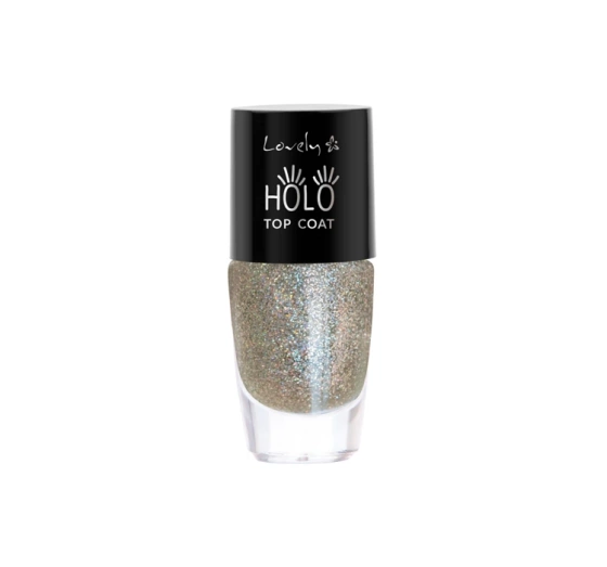 Lovely Holo Lovely Top Coat holograficzny top na lakier do paznokci 1 8 ml