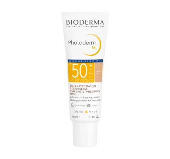 Bioderma Photoderm M ochronny krem wyrównujący koloryt SPF50 Light 40 ml