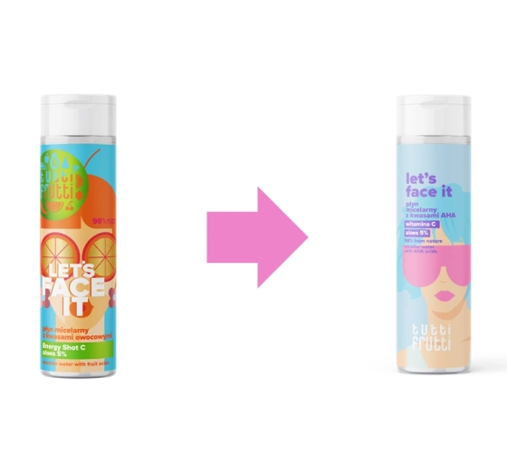 Farmona Tutti Frutti Let's Face It płyn micelarny do twarzy 200 ml
