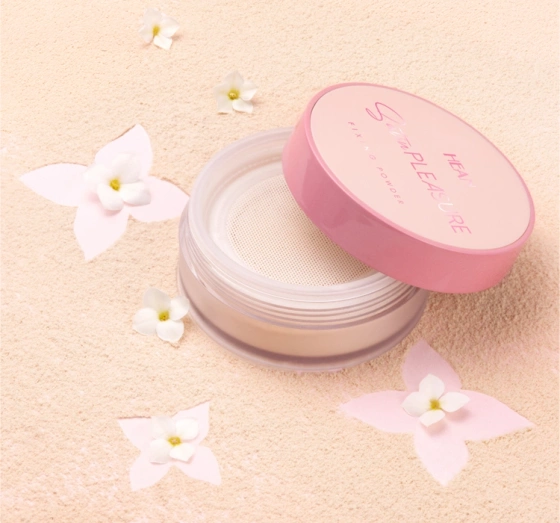Hean Satin Pleasure Fixing Powder sypki puder do twarzy o satynowym wykończeniu 7 g