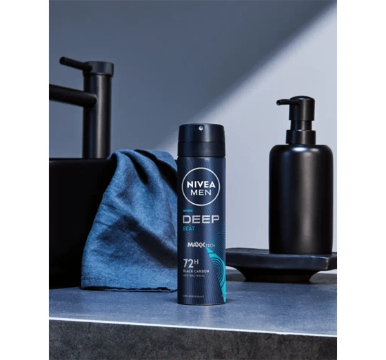NIVEA MEN Deep Beat antyperspirant w sprayu 150 ml