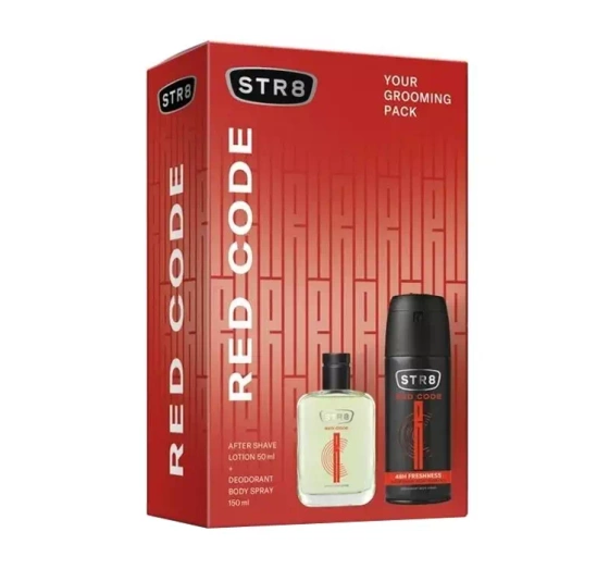STR8 Red Code woda po goleniu 50 ml dezodorant spray 150 ml