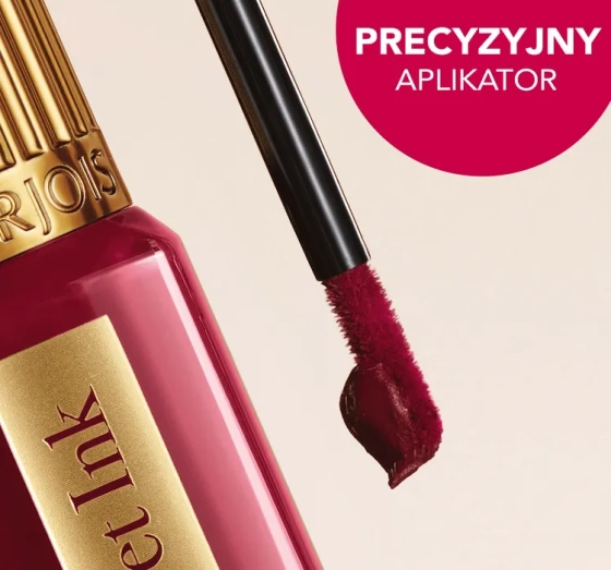 Bourjois Rouge Velvet Ink pomadka w płynie 08 Coquelic Hot 3,5 ml
