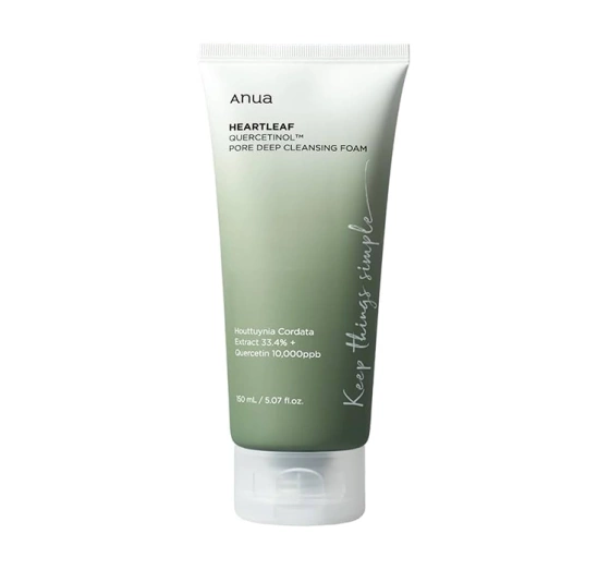 Anua Heartleaf zestaw kosmetyków pianka do mycia twarzy 150 ml olejek do oczyszczania twarzy 200 ml