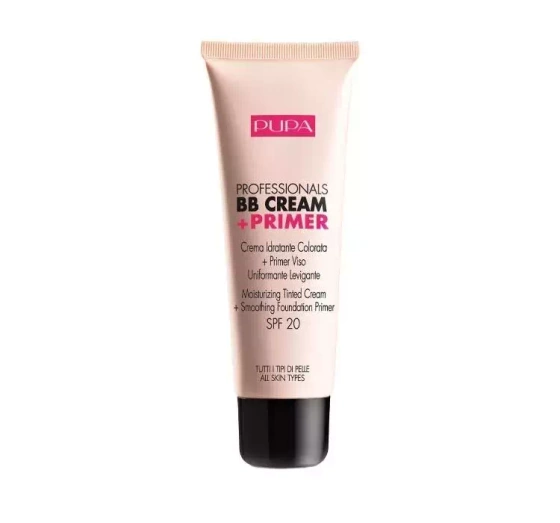 PUPA BB CREAM PRIMER KREM BB PODKŁAD NUDE 01 50ML
