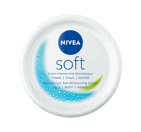 NIVEA Soft intensywnie nawilżający krem do twarzy 50 ml