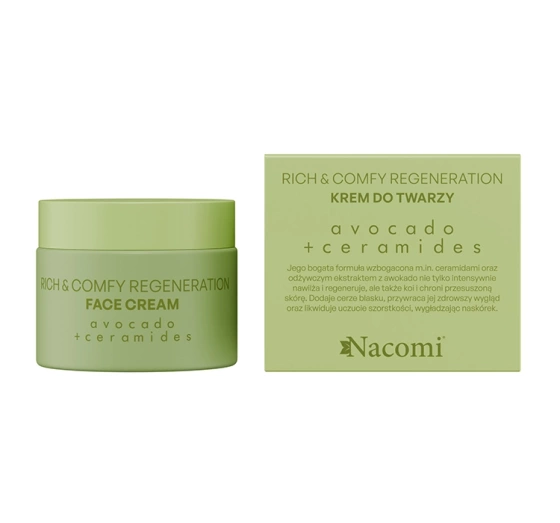 Nacomi Avocado krem do twarzy 40 ml