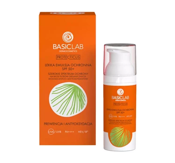BasicLab Protecticus lekka emulsja ochronna SPF50 50 ml