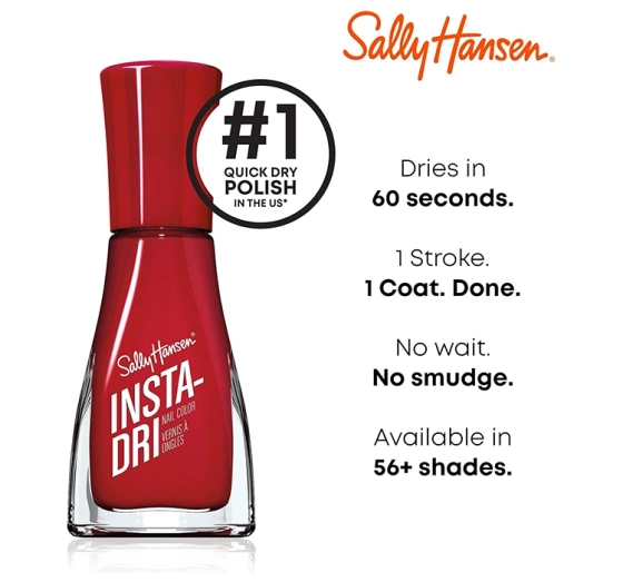 Sally Hansen Insta-Dri lakier do paznokci 390 That's A-Blazing 9,17ml