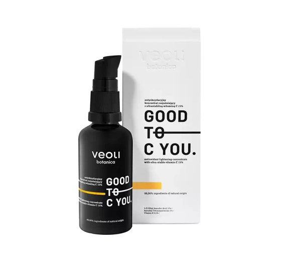 Veoli Botanica Good To C You antyoksydacyjny koncentrat rozjaśniający do twarzy 40 ml