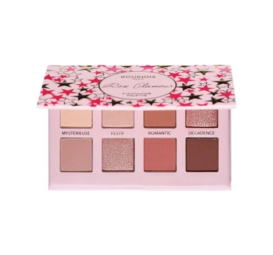 Bourjois Volume Glamour Soirs de Pari paleta cieni do powiek 02 Rose Glamour 6,8 g