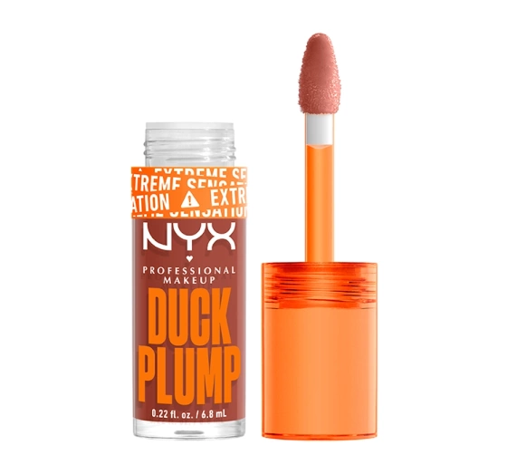NYX Professional Makeup Duck Plump powiększający błyszczyk do ust 05 Brown of Applause 6,8 ml
