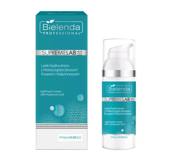 Bielenda Professional Supremelab Hyalu Minerals lekki hydro-krem 50 ml