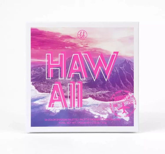 Bh Cosmetics Travel paleta cieni do powiek Hangin' In Hawaii 16 g