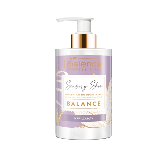 Bielenda Professional Sensory Skin nawilżający koncentrat do dłoni i ciała Balance 300 ml