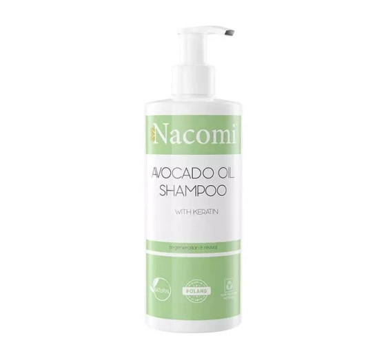 Nacomi szampon do włosów olej avocado 250 ml