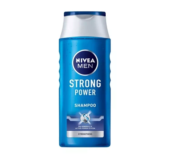 NIVEA MEN Strong Power szampon do włosów dla mężczyzn 400 ml