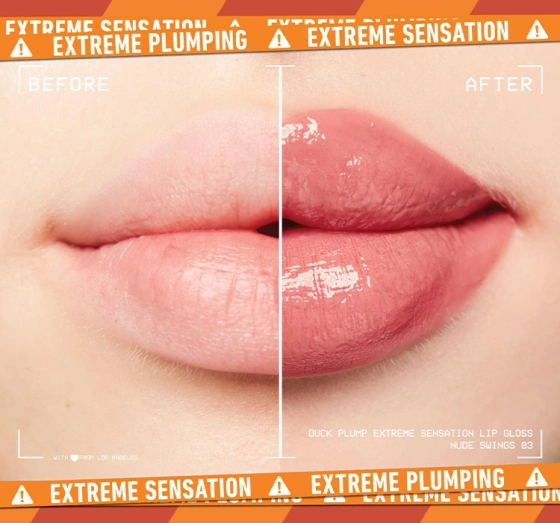 NYX Professional Makeup Duck Plump powiększający błyszczyk do ust 03 Nude Swings 6,8 ml