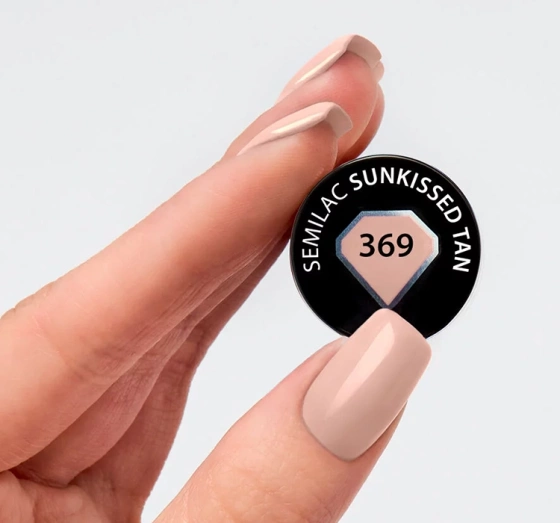 Semilac Endless Summer lakier hybrydowy 369 Sunkissed Tan 7 ml