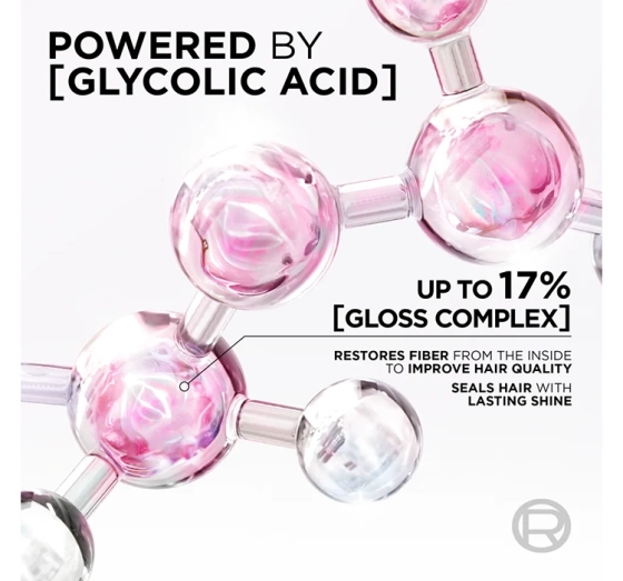 L'Oréal Paris Elseve Glycolic Gloss 5-minutowa kuracja laminująca do włosów matowych i szorstkich 200 ml