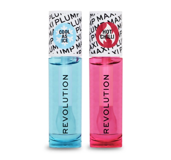 Makeup Revolution Maxi Plump Lip Duo zestaw dwóch błyszczyków 2x6ml