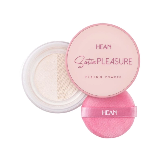 Hean Satin Pleasure Fixing Powder sypki puder do twarzy o satynowym wykończeniu 7 g