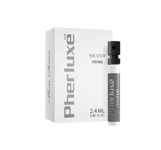 Boss Series Pherluxe perfumy z feromonami dla mężczyzn Silver 2,4 ml