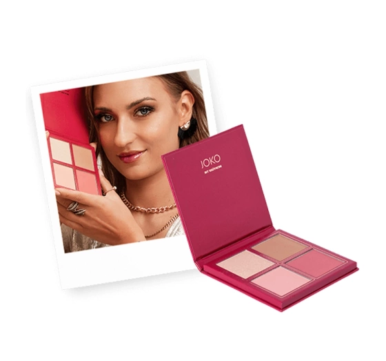 JOKO MY UNIVERSE SHADE&BLUSH PALETA DO KONTUROWANIA 4 X 3,5G
