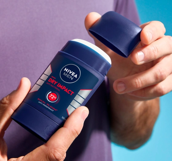 NIVEA MEN Dry Impact antyperspirant w sztyfcie dla mężczyzn 50 ml