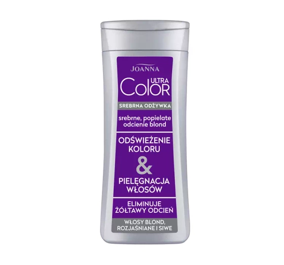 Joanna Ultra Color odżywka srebrne popielate odcienie blond 200ml