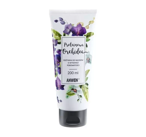 Anwen Proteinowa Orchidea odżywka do włosów o wysokiej porowatości 200 ml