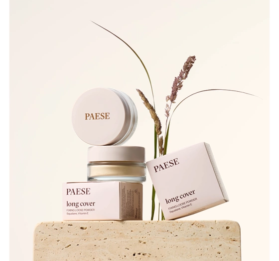 Paese Long Cover sypki puder matujący 6 g