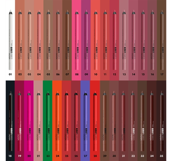 NYX Professional Makeup Line Loud Lip Pencil konturówka do ust 34 Make A Statement 1,2 g