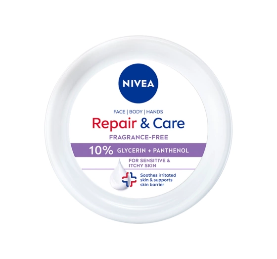 NIVEA Repair&Care krem nawilżająco-ochronny do ciała, twarzy i dłoni 400 ml