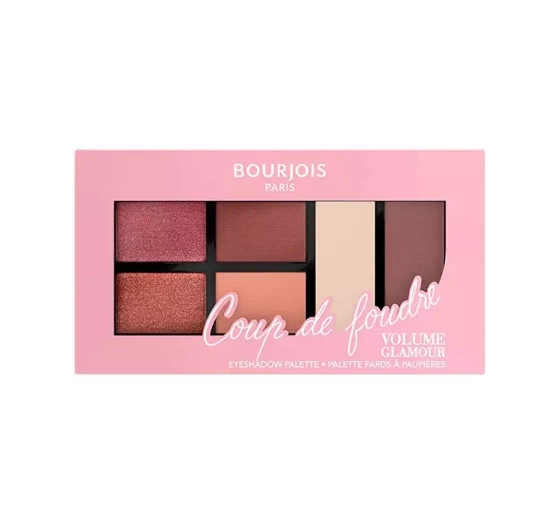 Bourjois Volume Glamour Coup De Foudre paleta cieni do powiek 03 Cute Look 8,4 g