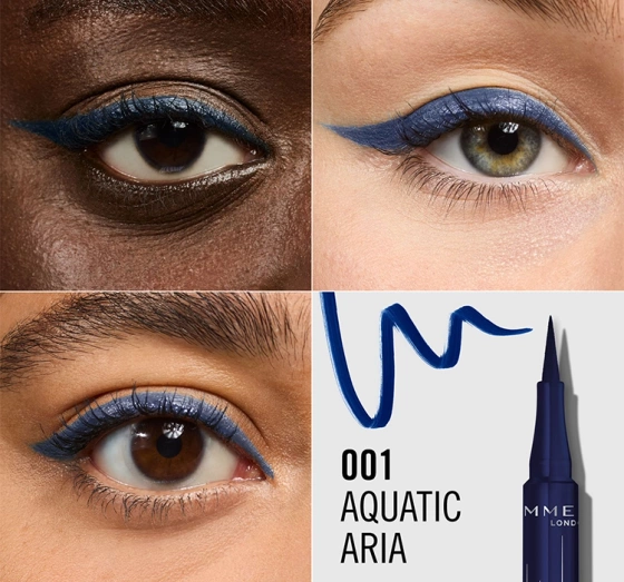Rimmel Wonder'Ink precyzyjny eyeliner w pisaku 003 Aquatic Aria 1ml