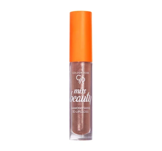 Golden Rose Miss Beauty Diamond Shine 3D błyszczyk do ust 03 Sunkissed 4,5 ml