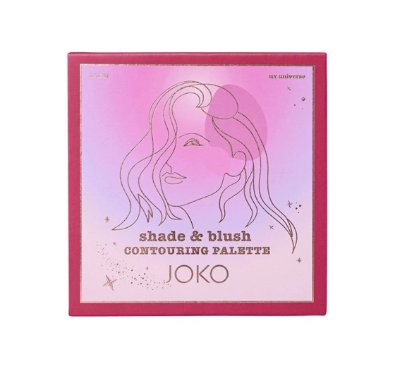 JOKO MY UNIVERSE SHADE&BLUSH PALETA DO KONTUROWANIA 4 X 3,5G