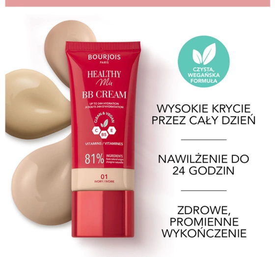 Bourjois Healthy Mix Clean krem BB 03 Beige 30 ml